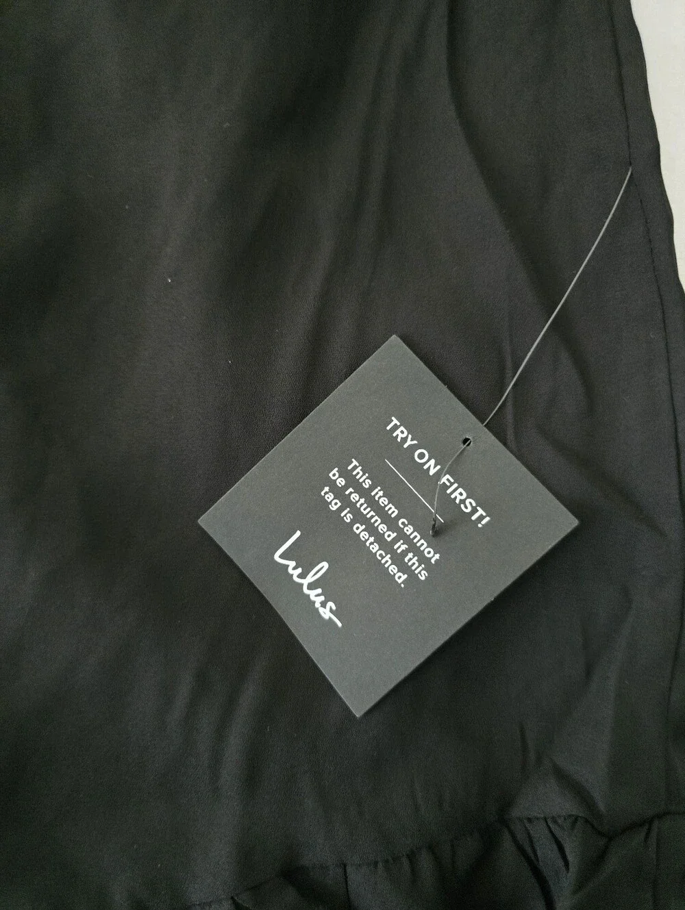 Lulus Dream Plans black one-shoulder cutout romper Size Small NWT - Picture 5 of 16